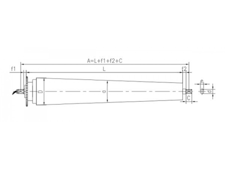 Conical Permanent Magnet Motorized Pulley (Ø129-213mm)