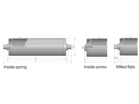 Light / Medium Duty Gravity Conveyor Roller