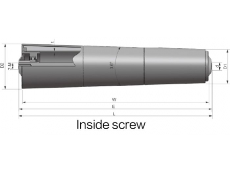 Gravity Tapered Conveyor Roller