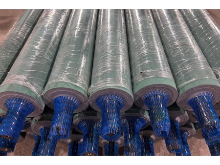 Steel Conveyor Roller with External Bearings
