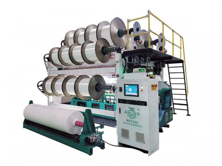 High Speed Plush Fabric Warp Knitting Machine