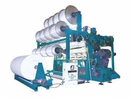 Short Plush Fabric Warp Knitting Machine