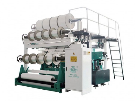 Plush Fabric Warp Knitting Machine