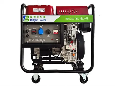 Air-Cooled Open Frame Diesel Generators (Single Cylinder)