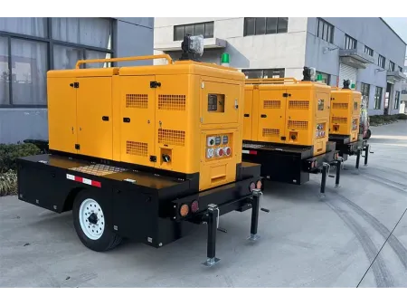Mobile Power Generator and Drainage Pump Unit