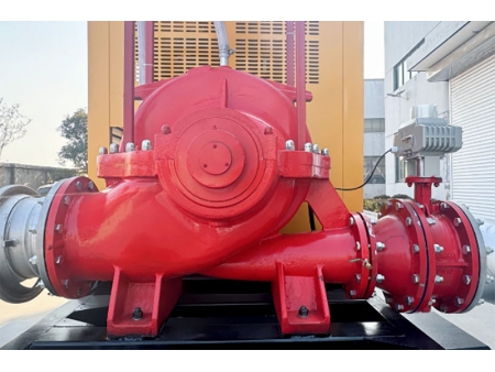 Trailer Mounted Double Suction Pump