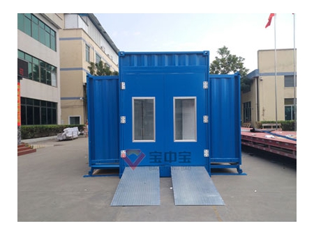 Mobile Container Spray Paint Booth