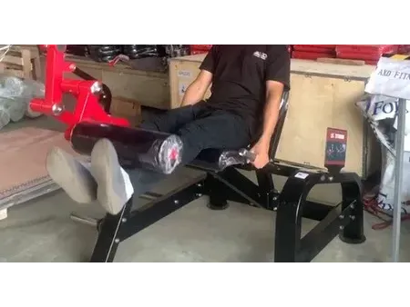 Seated Leg Extension and Curl Machine