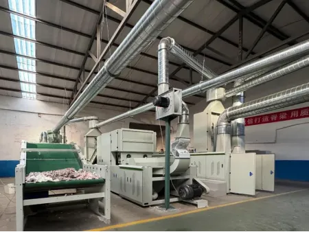 Textile Waste Recycling Line