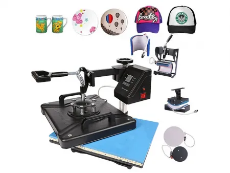 Combo Mutifunction Heat Press Machine