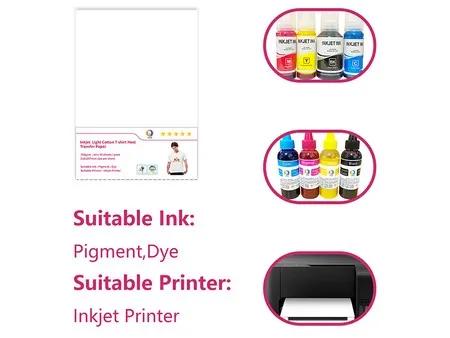 Inkjet Heat Transfer Paper