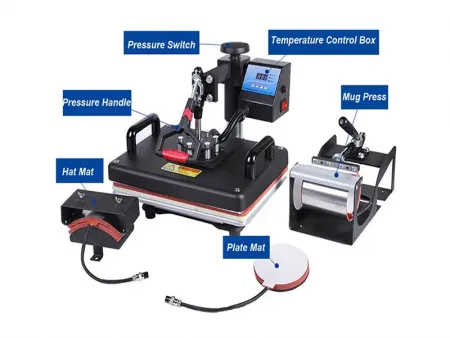 Combo Mutifunction Heat Press Machine