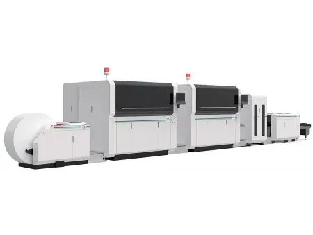 Four-Color Digital Rotary Inkjet Printer