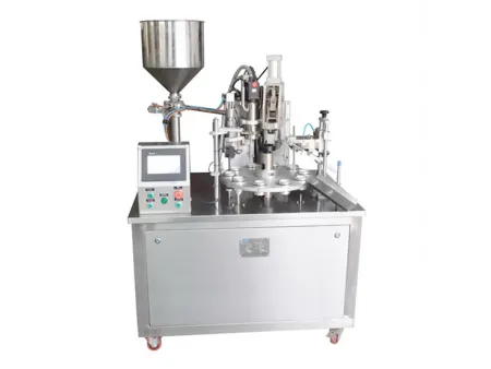 Semi-Auto Tube Filling and Sealing Machine