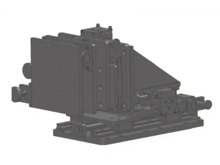 Interference Mirror Five Dimensional Adjustment System