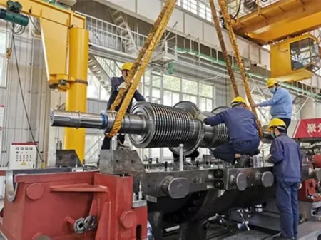 Large Axial Flow Centrifugal Compressor