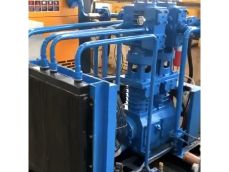 Screw Piston Tandem Air Compressor