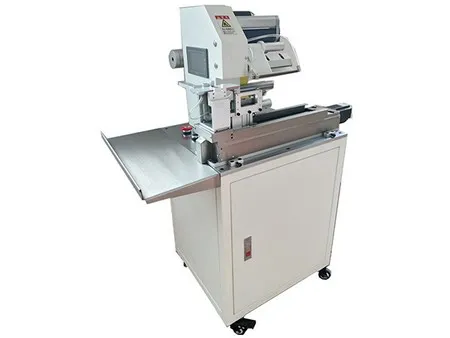 Semi-Automatic Flag Labeling Machine