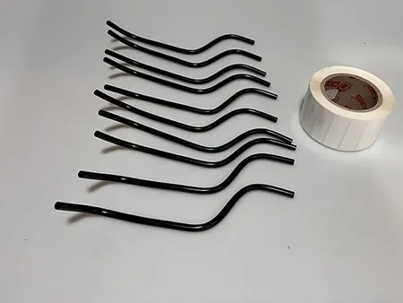 Semi-Automatic Flag Labeling Machine