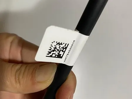 Semi-Automatic Flag Labeling Machine