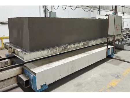Concrete Block Rail Transfer Cart