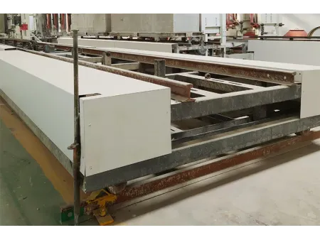 Concrete Block Rail Transfer Cart