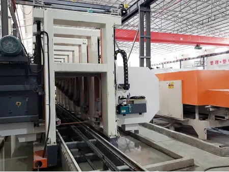 Nine-Head Gantry Horizontal Concrete Cutter