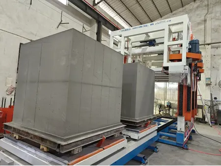 Three-Head Gantry Vertical Concrete Cutter with Rotary Table