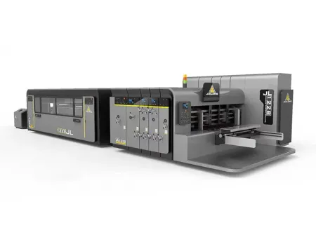 Automatic Flexo Printer Slotter Die Cutter with Inline Folder Gluer