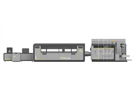 Automatic Flexo Printer Slotter Die Cutter with Inline Folder Gluer