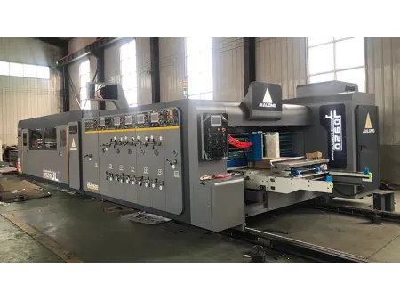Automatic Flexo Printer Slotter Die Cutter with Inline Folder Gluer