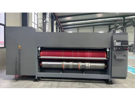 Automatic Flexo Printer Slotter Die Cutter with Inline Folder Gluer