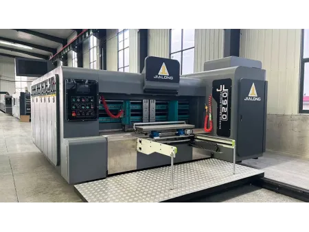 Automatic High Speed Flexo Printer Slotter Die Cutter Stacker