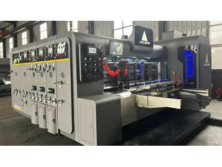 Automatic High Speed Flexo Printer Slotter Die Cutter Stacker