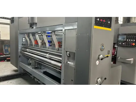 Automatic High Speed Flexo Printer Slotter Die Cutter Stacker