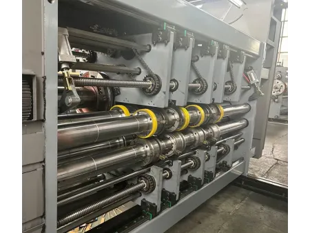 Automatic High Speed Flexo Printer Slotter Die Cutter Stacker