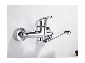Wall-Mounted Kitchen Mixer
