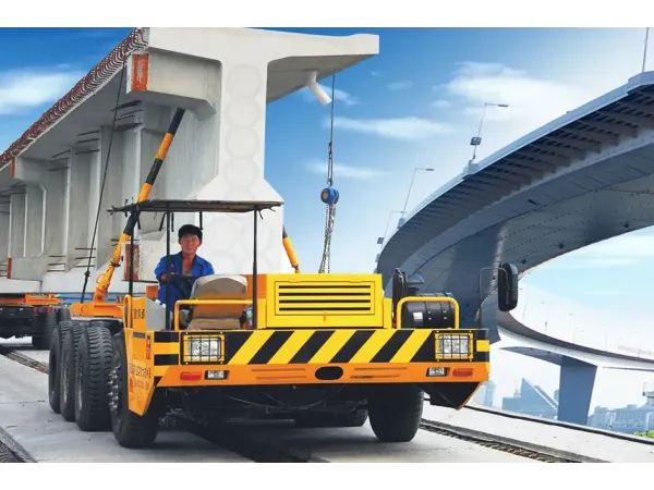 Off-Road Bridge Beam Transport Truck | Tonly | ETW