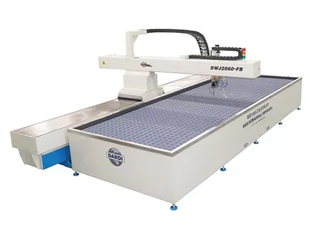 DWJ2060 Flying Bridge Style 3-Axis Waterjet Cutting Machine