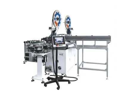 Automatic Two-Sided Terminal Crimping and One-Sided Seal Insertion/Housing Insertion Machine