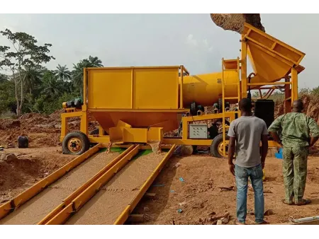 Gold Trommel Wash Plant