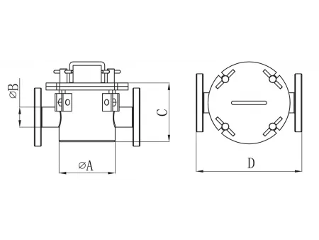 Magnetic Liquid Trap