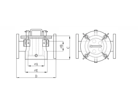 Magnetic Liquid Trap