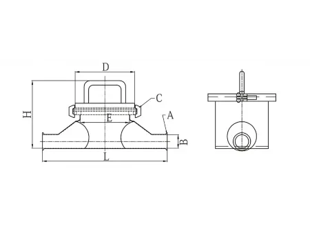 Magnetic Liquid Trap
