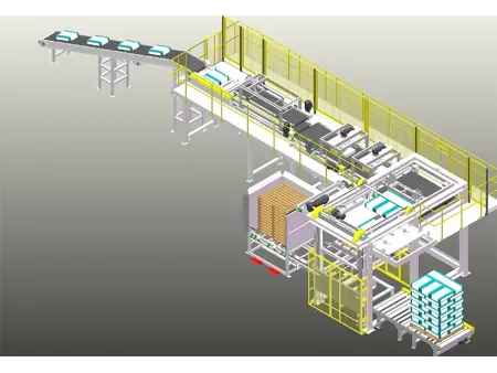 Automatic Bag Palletizing System