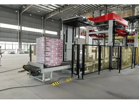 Automatic Stretch Hood Wrapping Machine