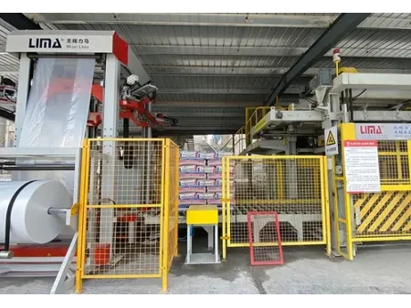 Automatic Stretch Hood Wrapping Machine