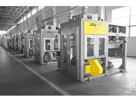 Automatic Stretch Hood Wrapping Machine
