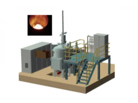 Water Cooled Copper Crucible Suspension Smelting Furnace