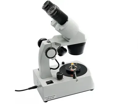 Gem Microscope with Upright Stand Arm